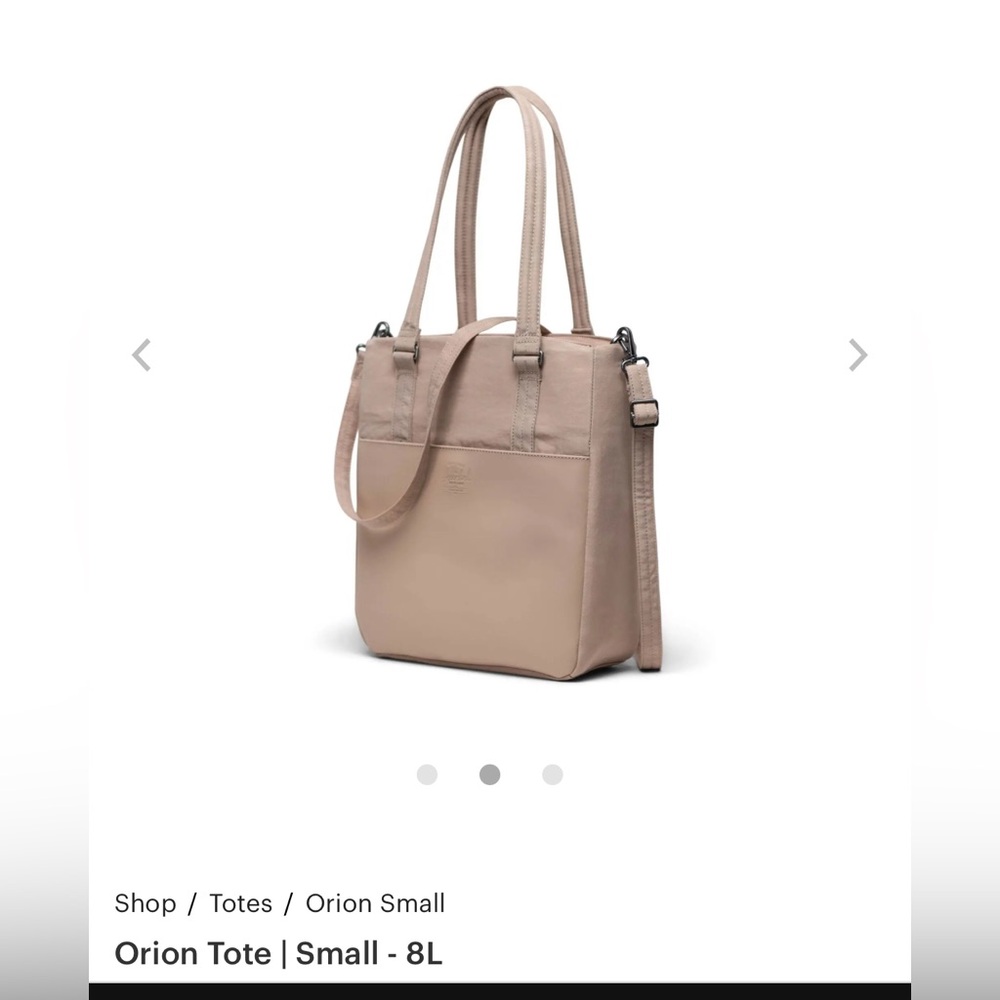 Herschel Supply Company Orion 12” Small Tote ( Gray) - Picture 4 of 7